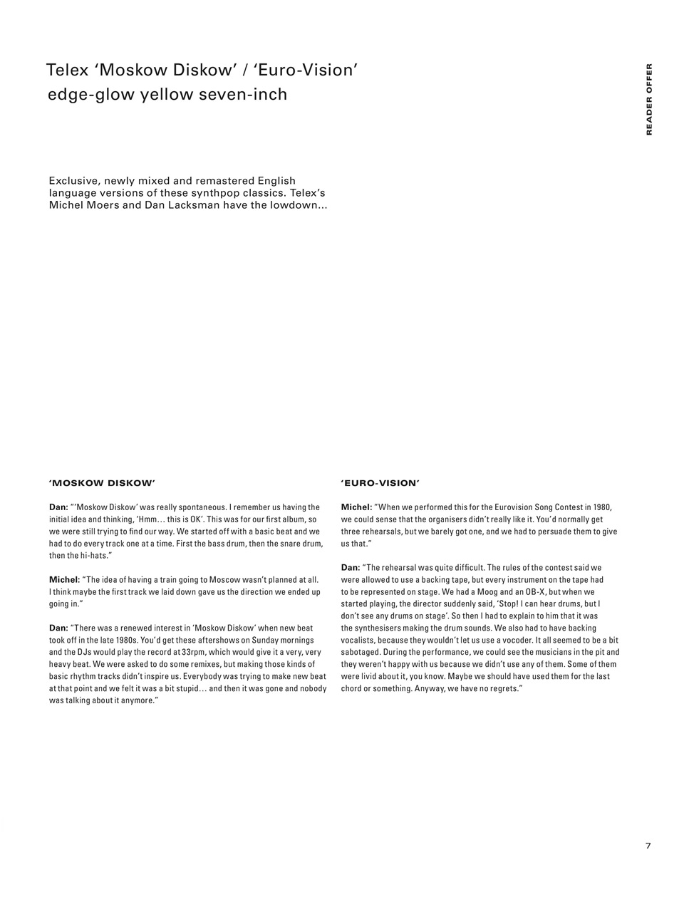 Electronic Sound Preview Pages