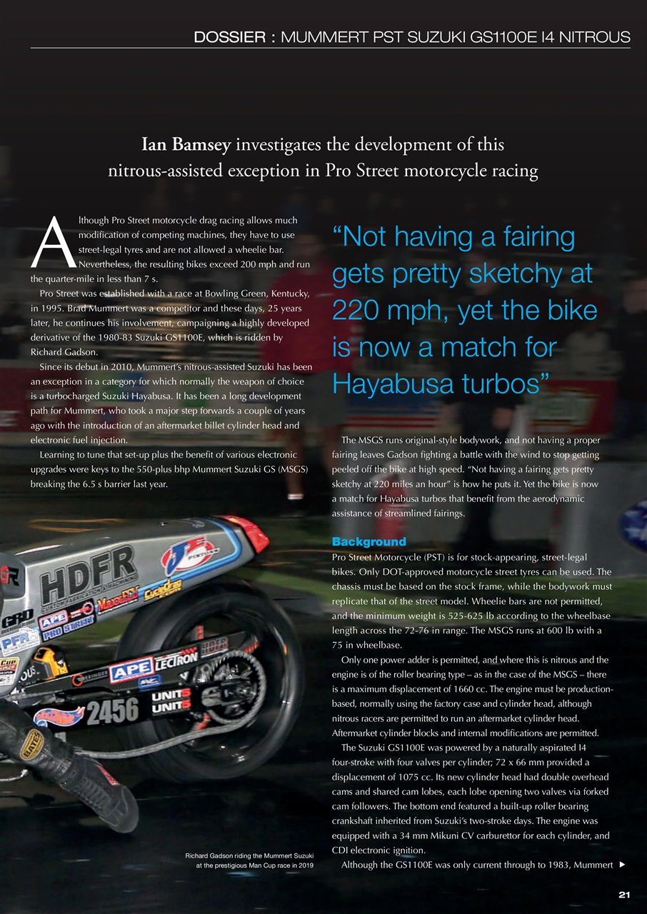 Race Engine Technology Preview Pages