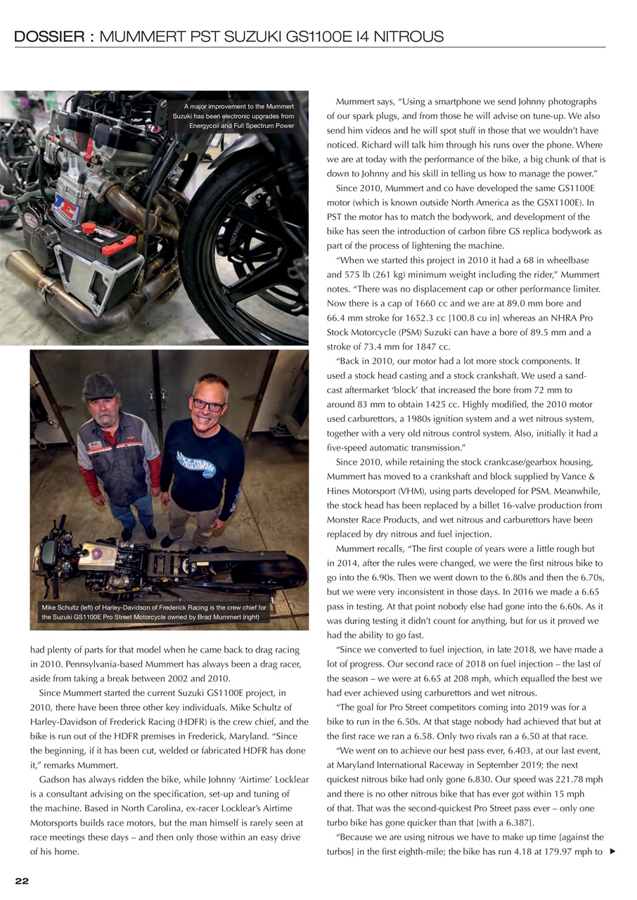 Race Engine Technology Preview Pages