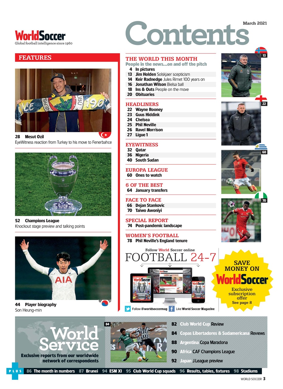 World Soccer Preview Pages