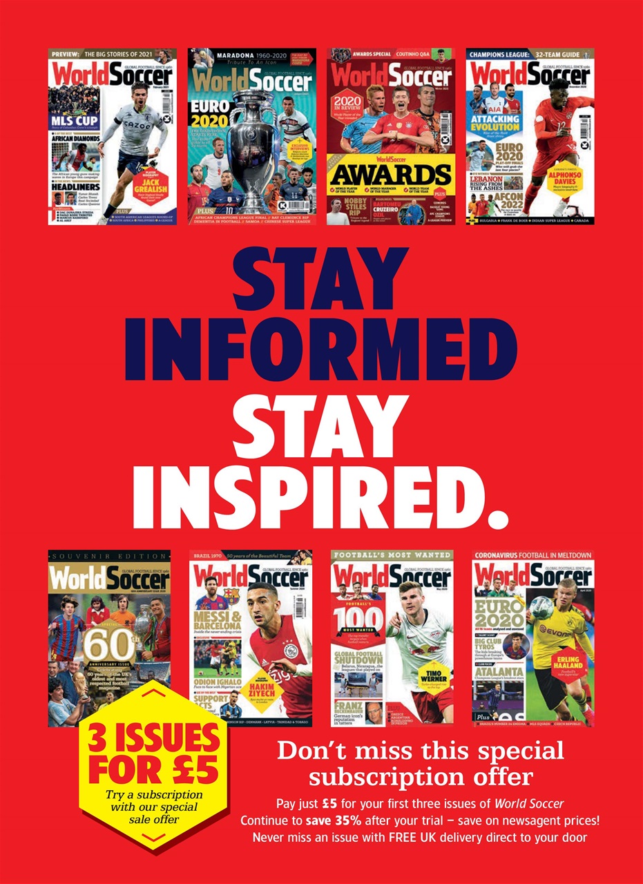 World Soccer Preview Pages