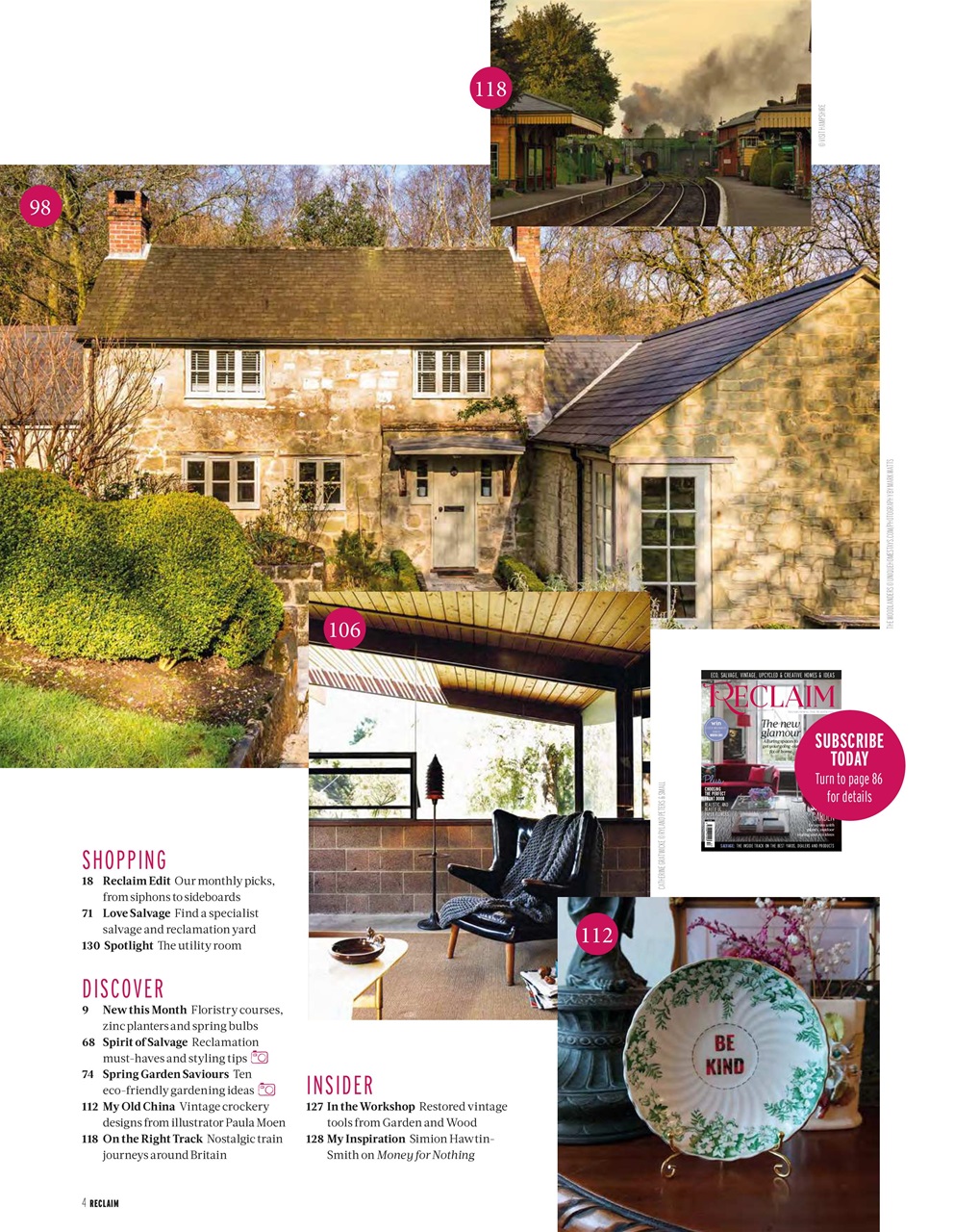 Reclaim Preview Pages