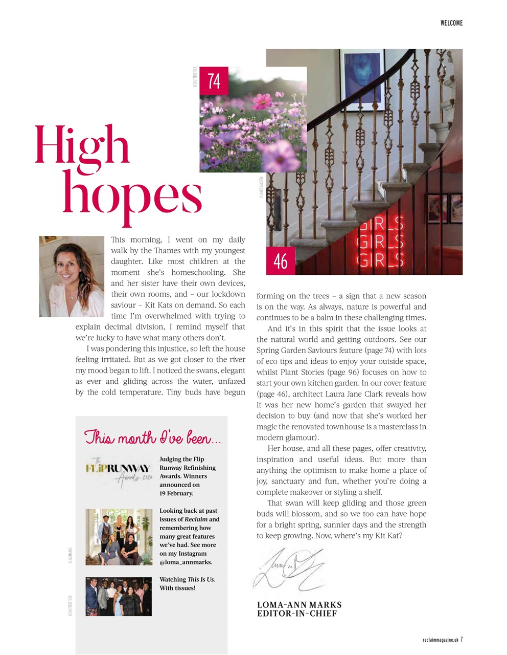 Reclaim Preview Pages