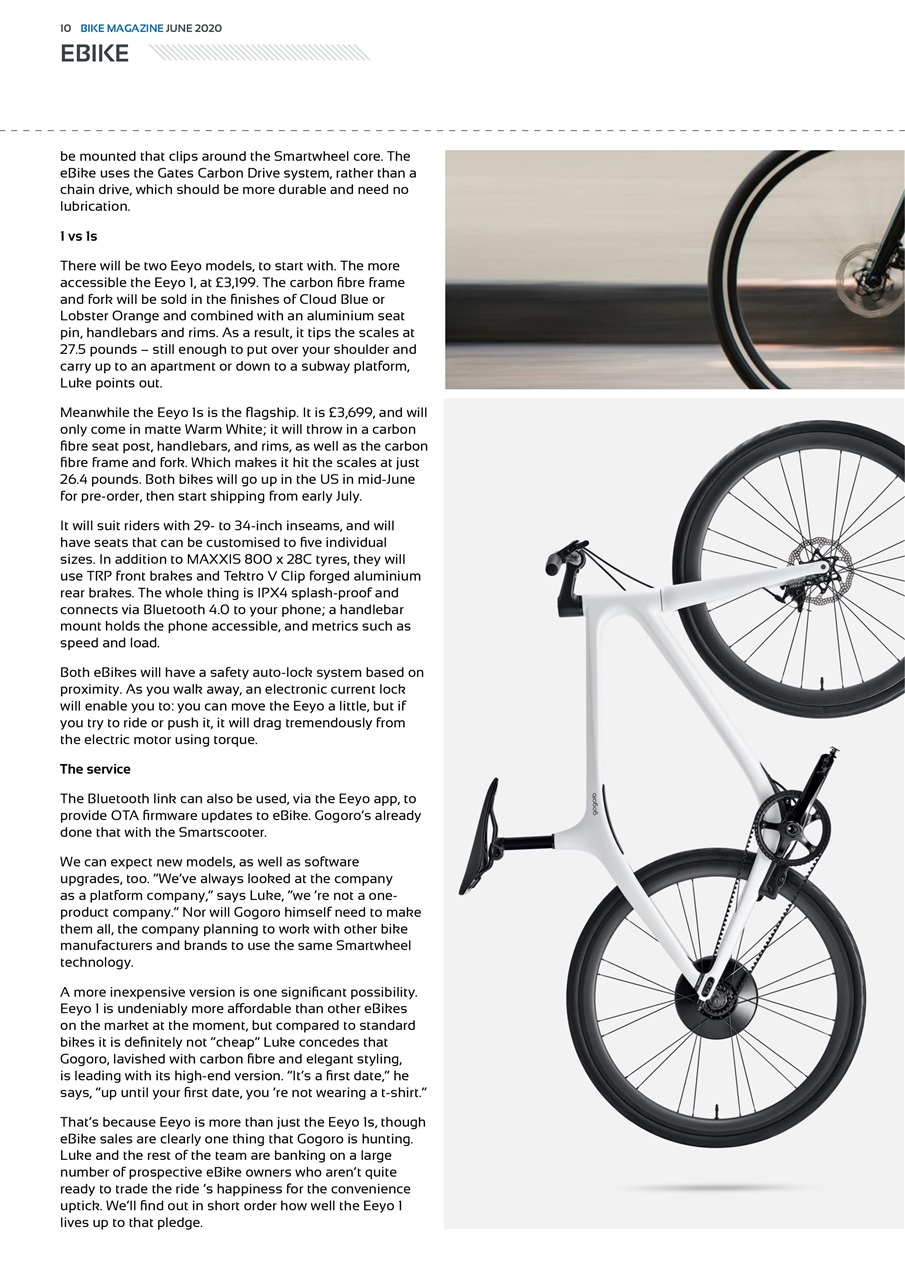 BIKE Magazine Preview Pages