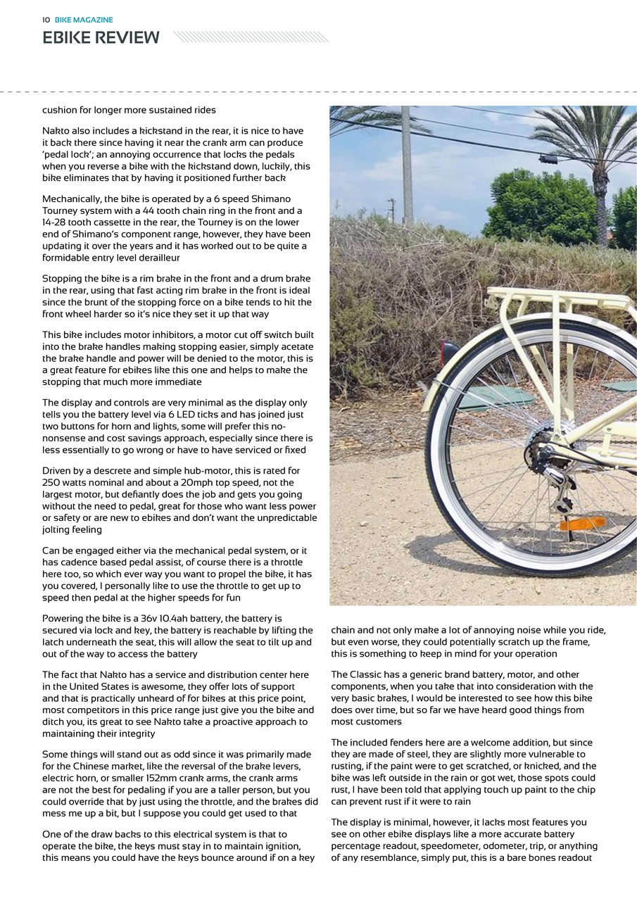 BIKE Magazine Preview Pages