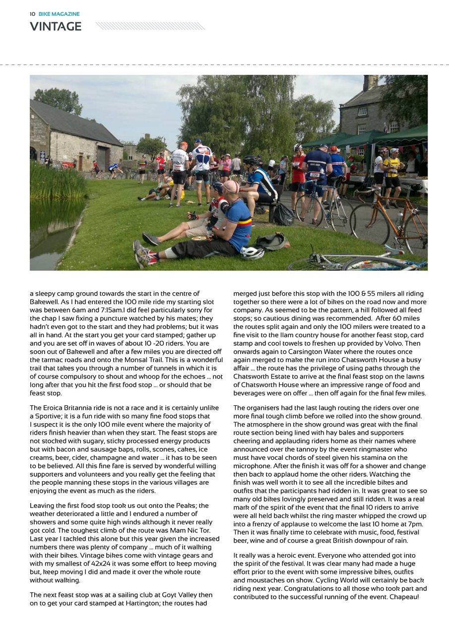 BIKE Magazine Preview Pages