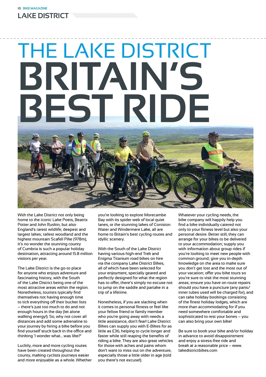 BIKE Magazine Preview Pages