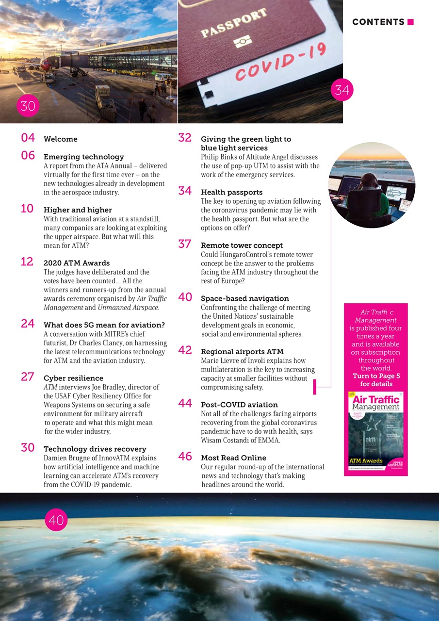 Air Traffic Management Preview Pages