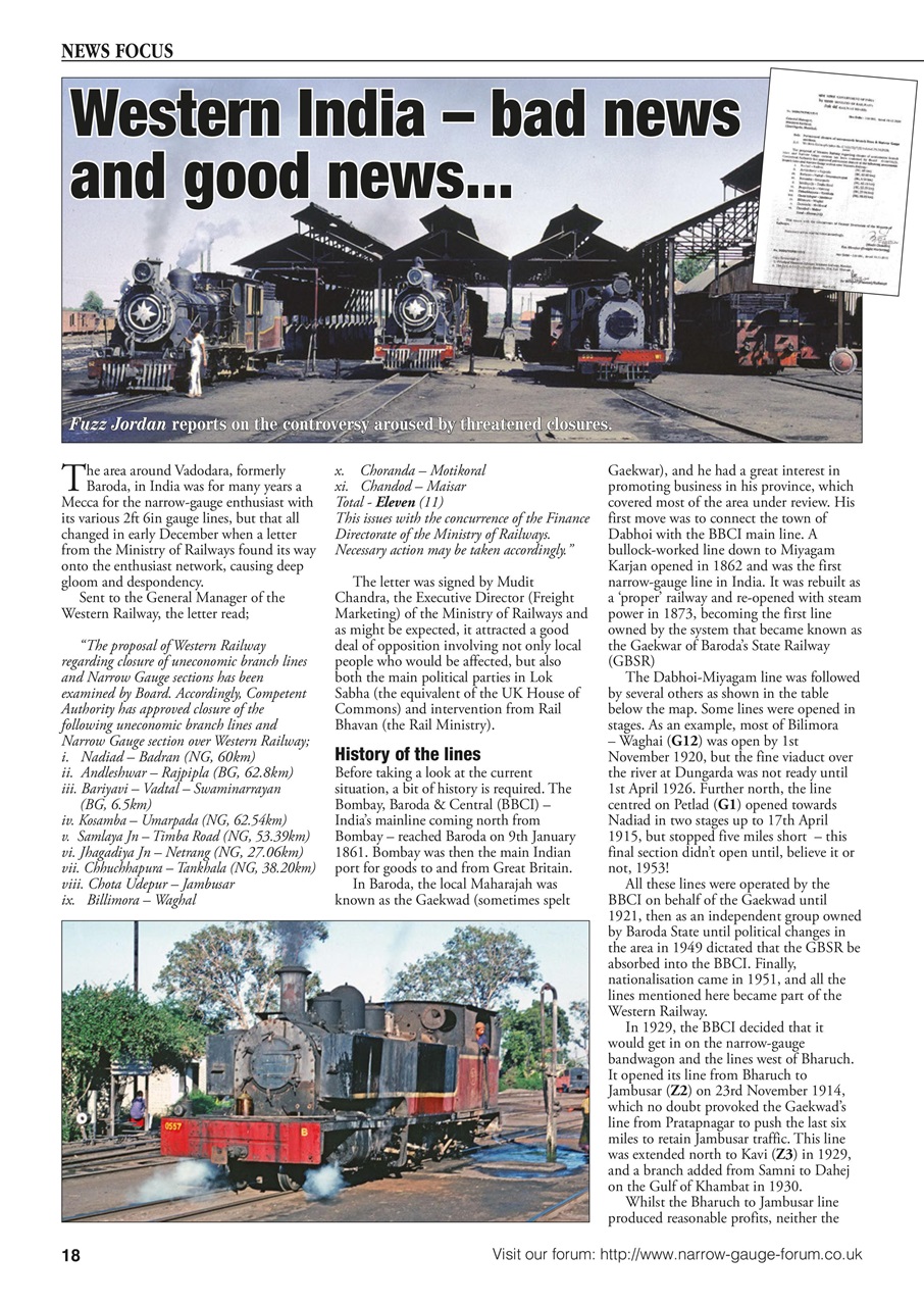 Narrow Gauge World Preview Pages