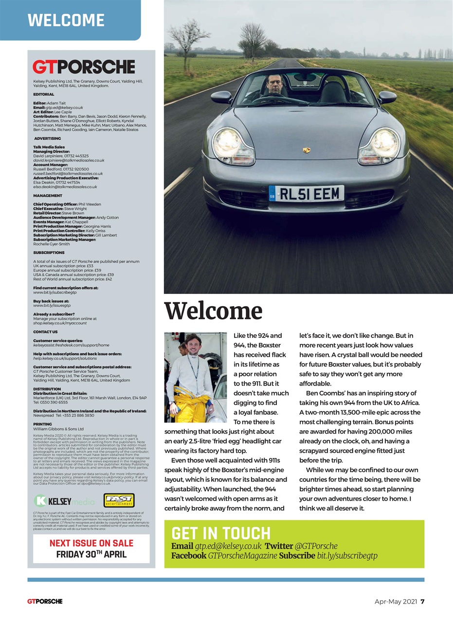 GT Porsche Preview Pages