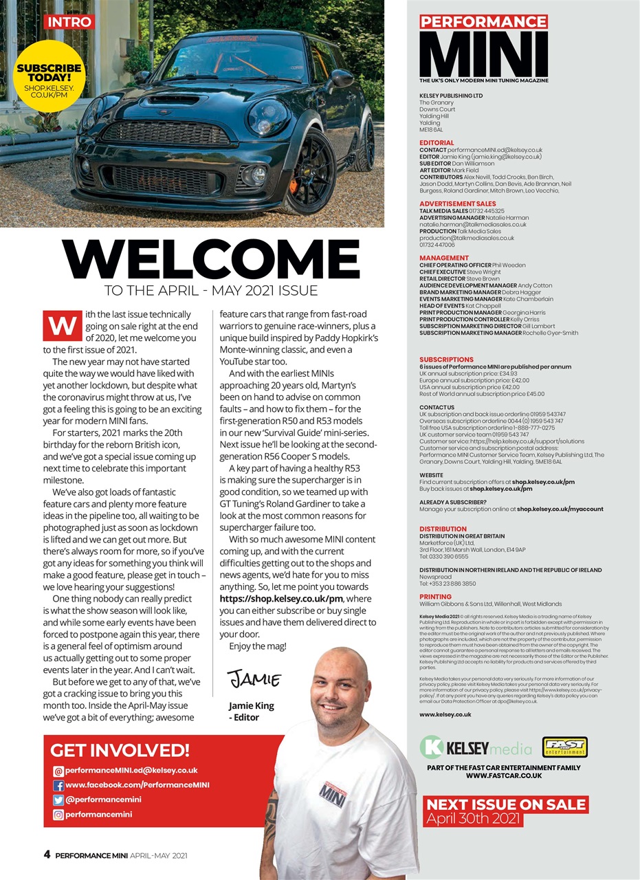 Performance Mini Preview Pages