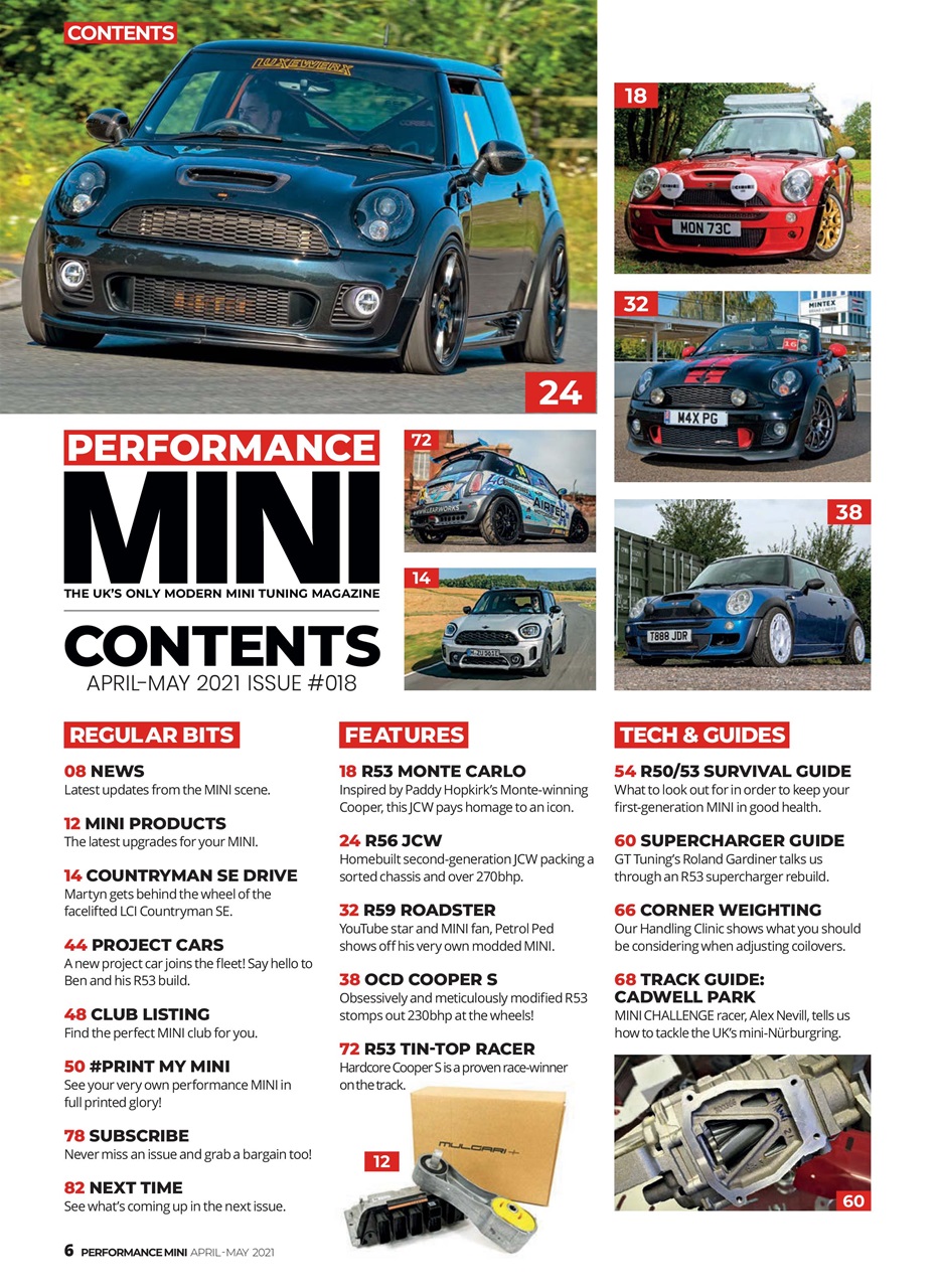 Performance Mini Preview Pages