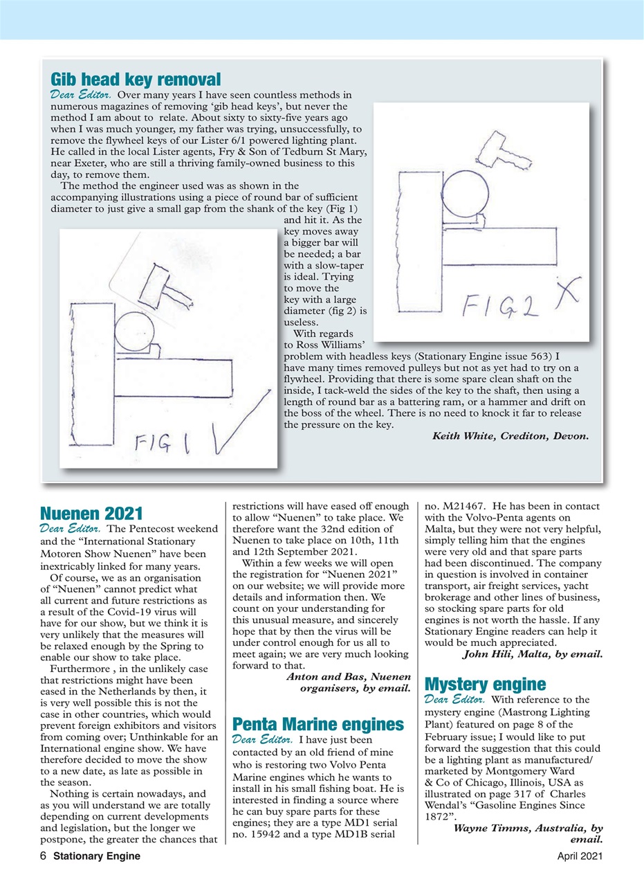 Stationary Engine Preview Pages