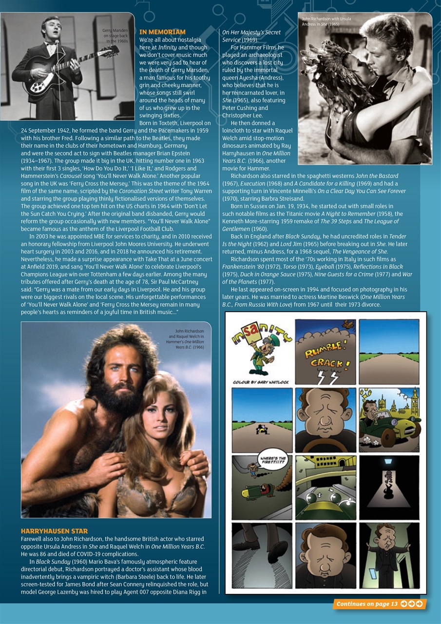 Infinity Magazine Preview Pages