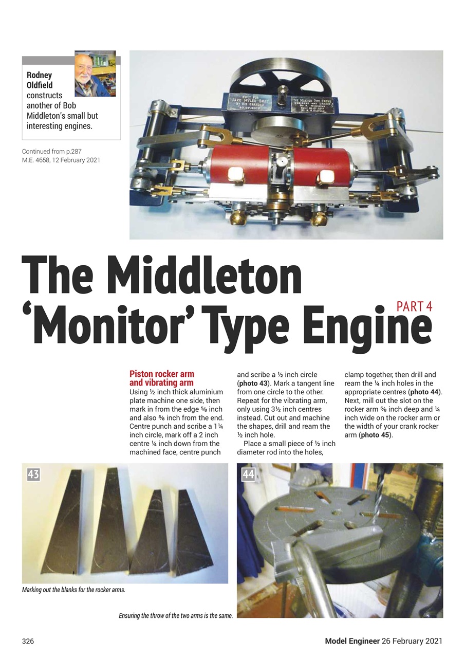 Model Engineer Preview Pages