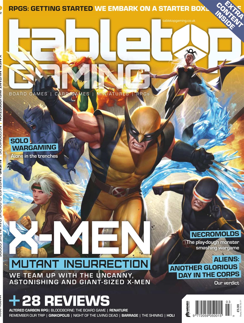 Tabletop Gaming Preview Pages