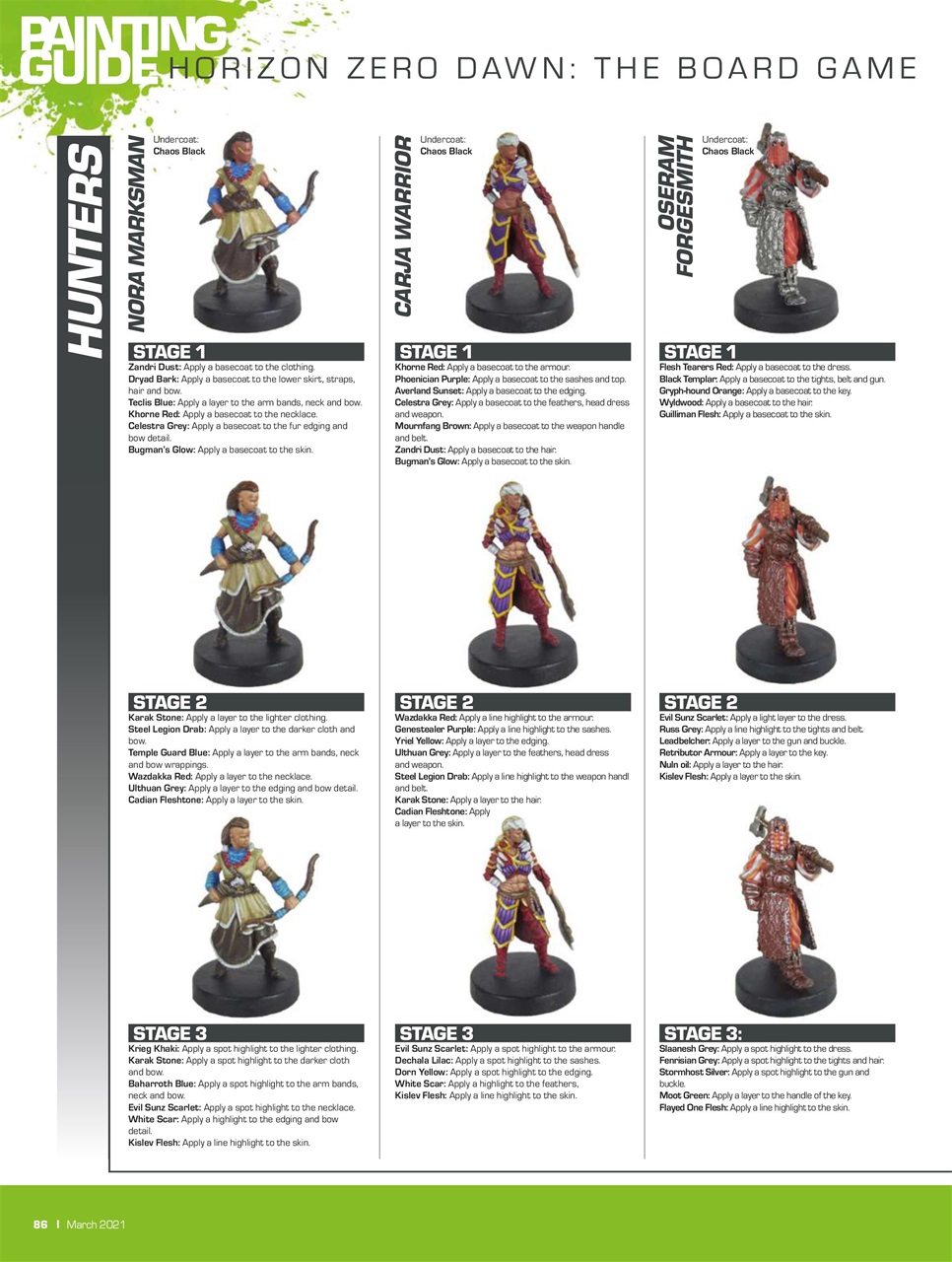 Tabletop Gaming Preview Pages