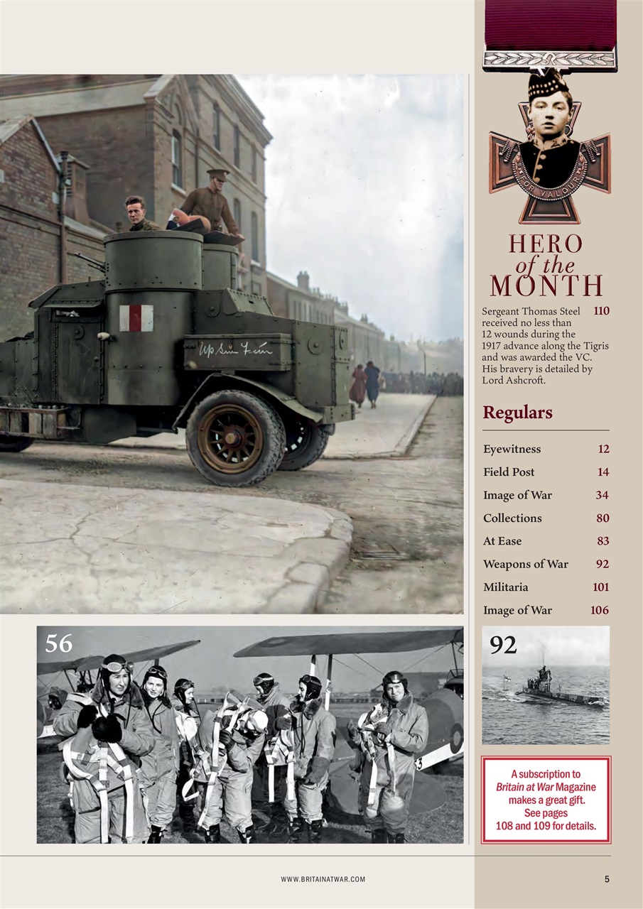 Britain at War Magazine Preview Pages