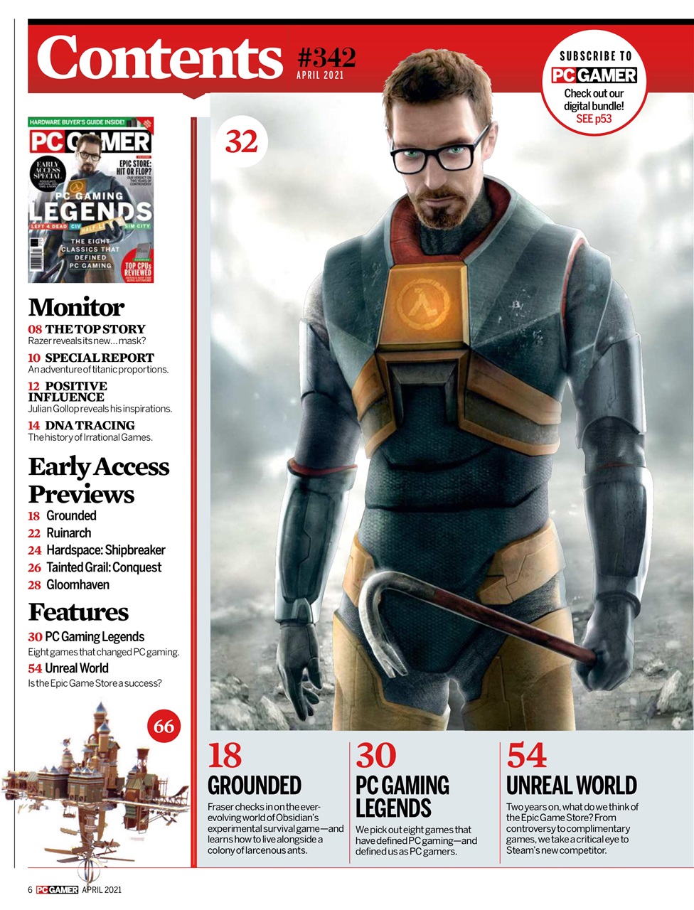 PC Gamer (US Edition) Preview Pages