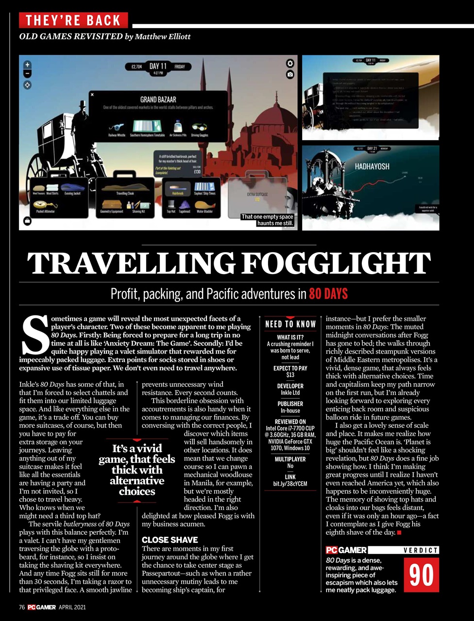 PC Gamer (US Edition) Preview Pages