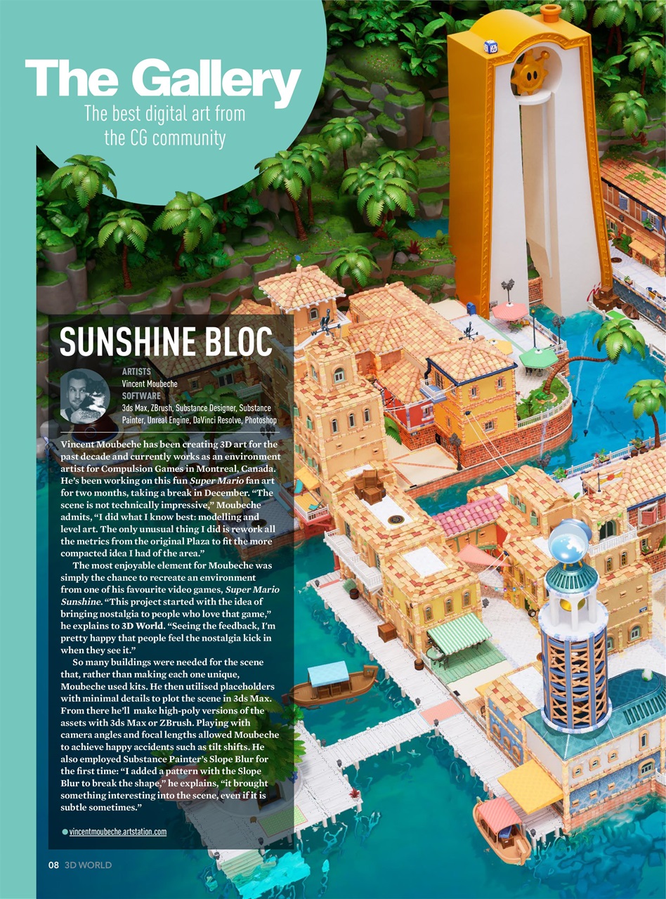 3D World Preview Pages