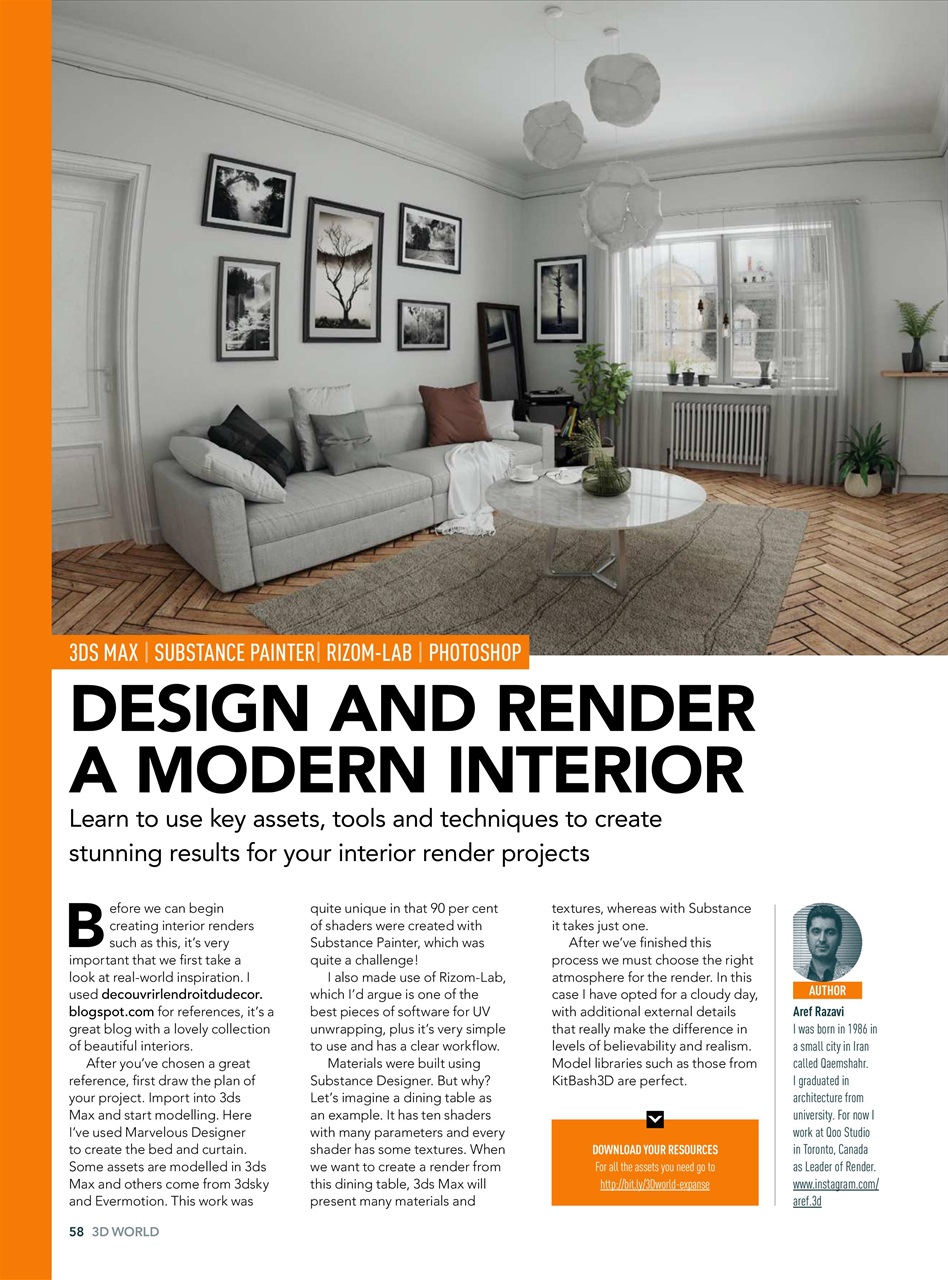 3D World Preview Pages