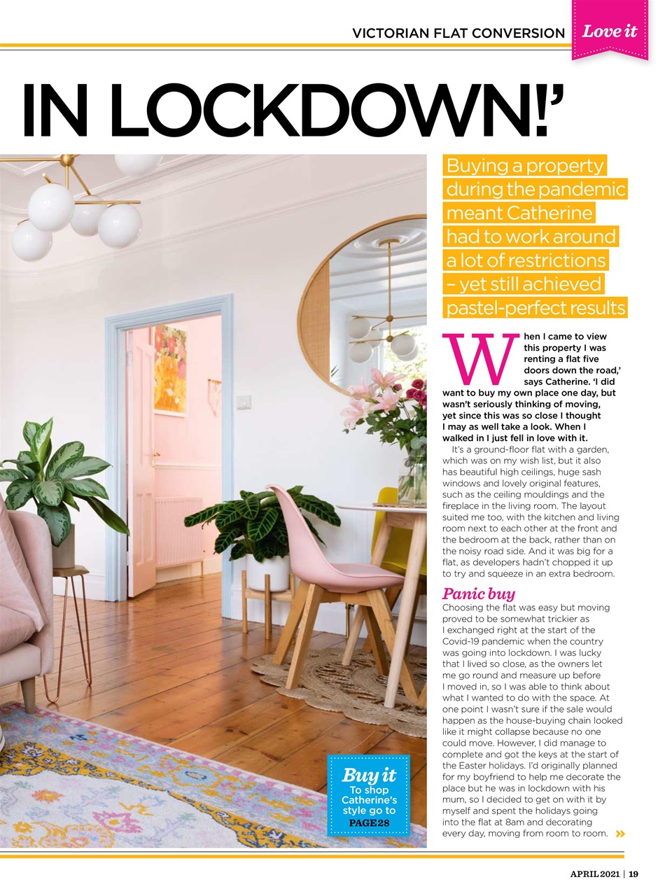 Style at Home Preview Pages