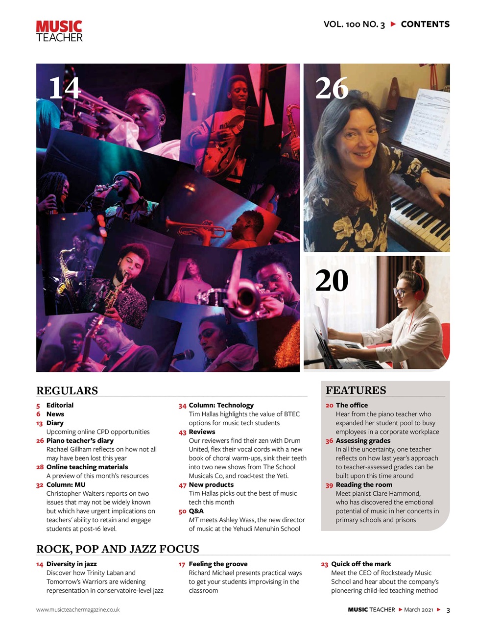 Music Teacher Preview Pages