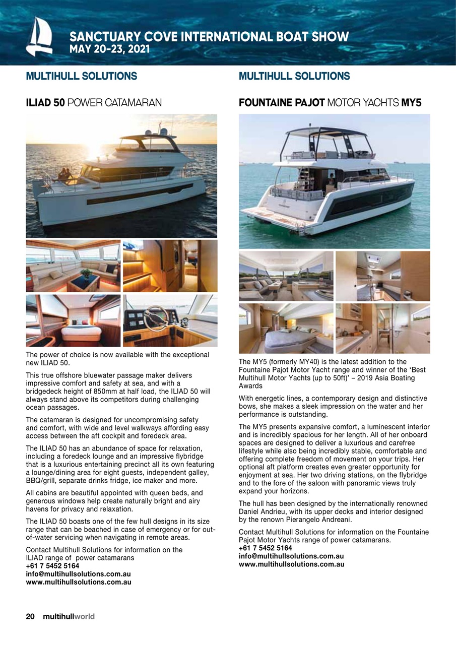 Multihull World Preview Pages