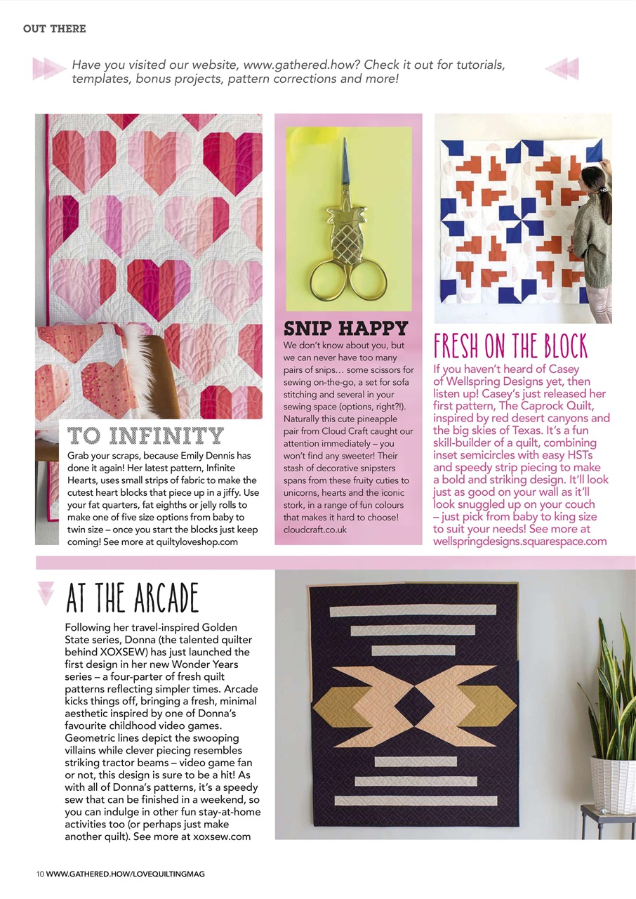 Love Patchwork & Quilting Preview Pages