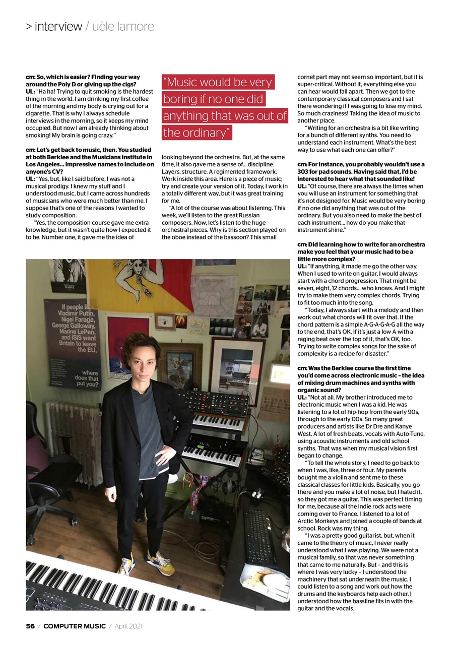 Computer Music Preview Pages