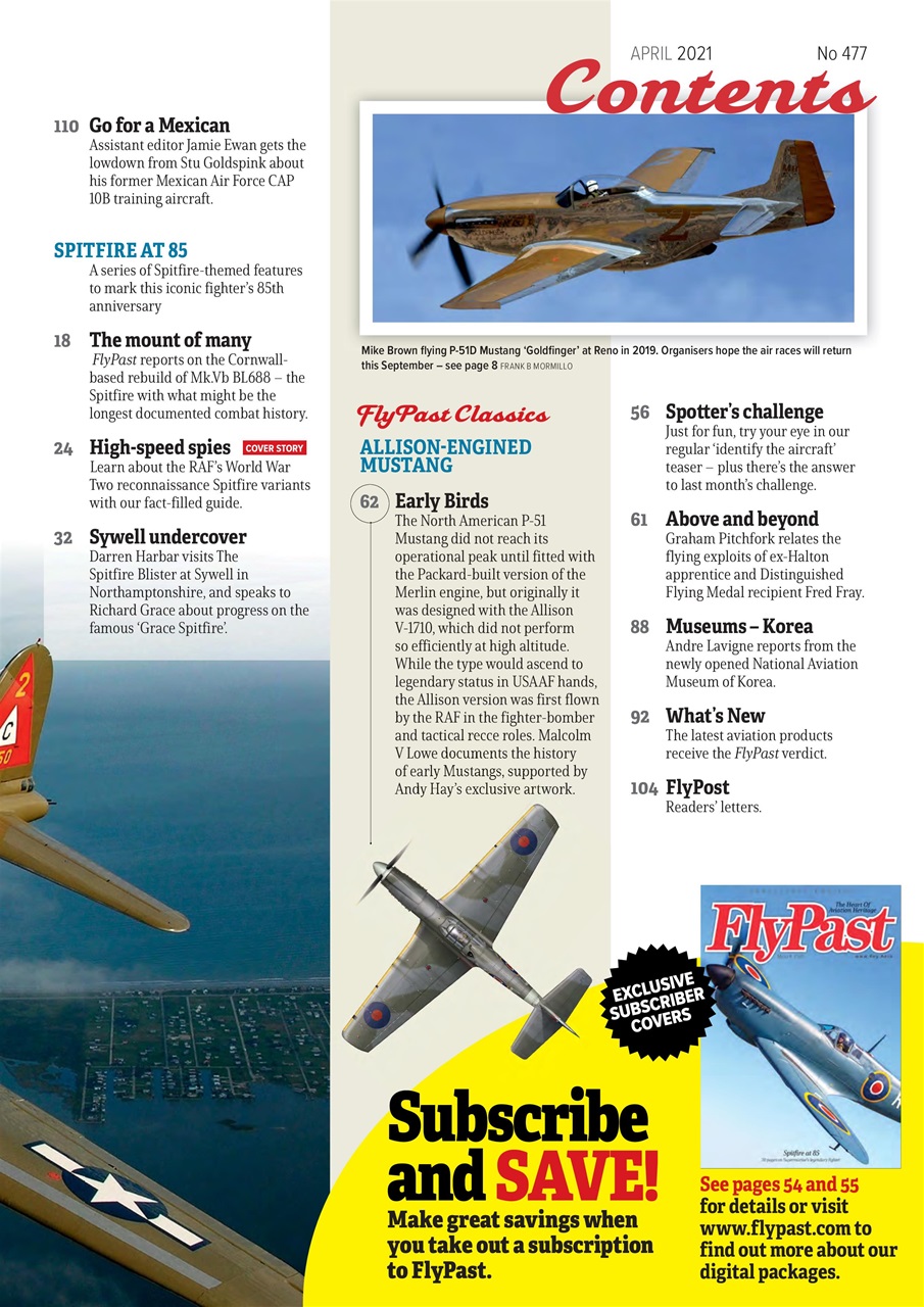 FlyPast Preview Pages