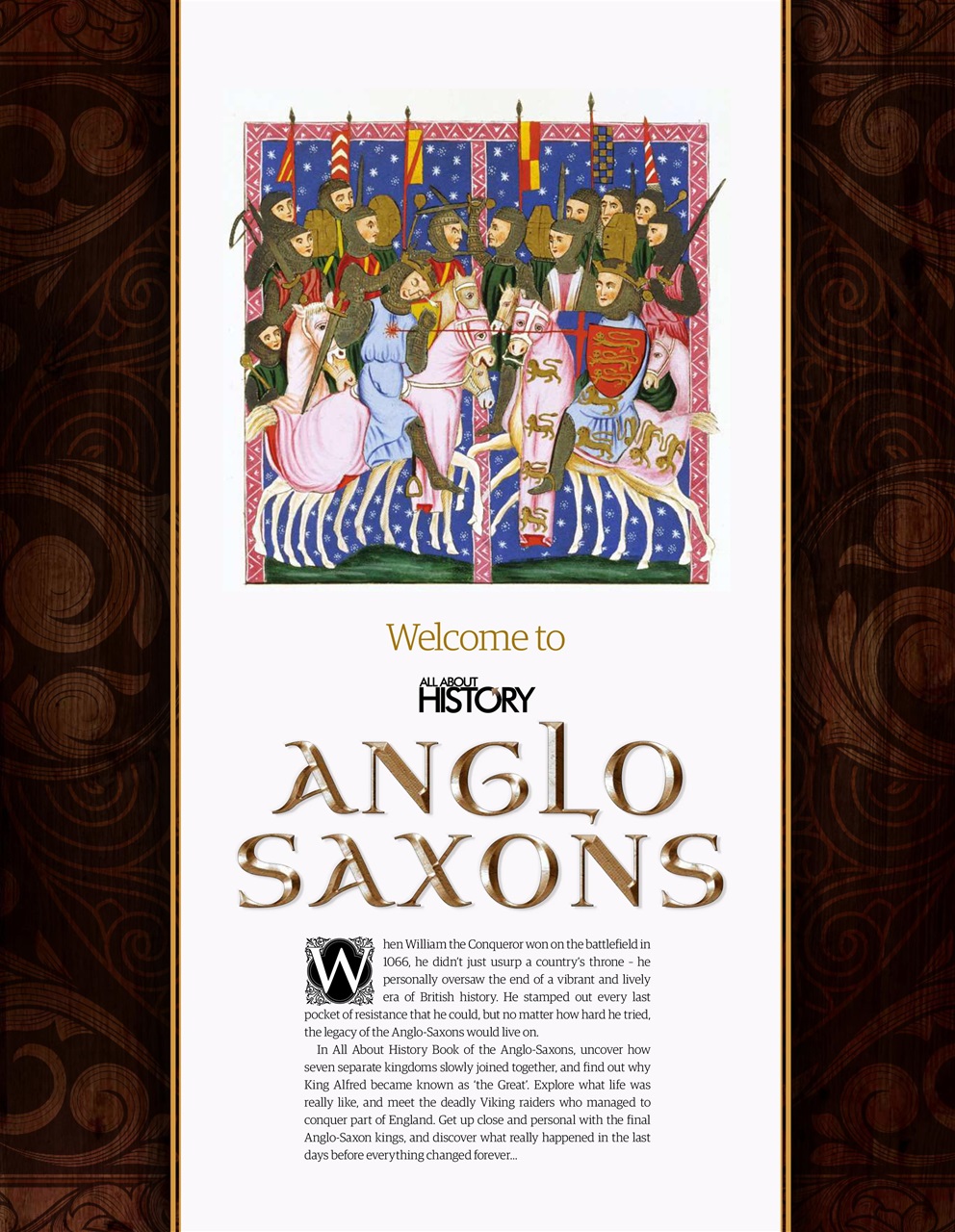 All About History Book of Anglo Saxons Preview Pages