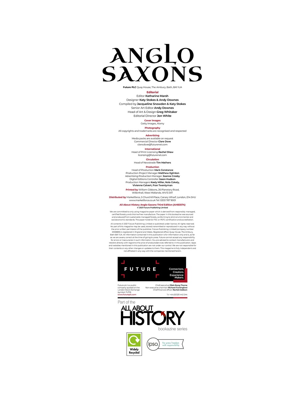 All About History Book of Anglo Saxons Preview Pages