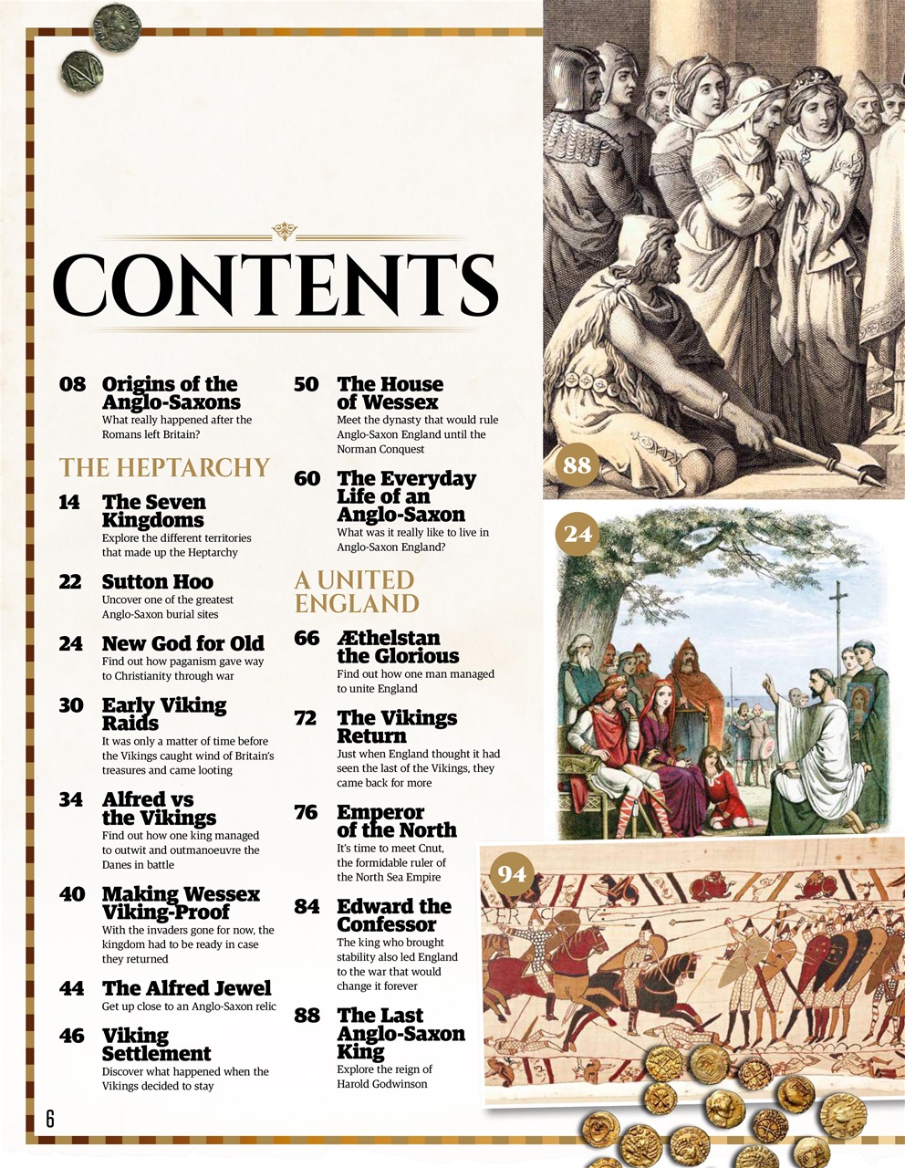 All About History Book of Anglo Saxons Preview Pages