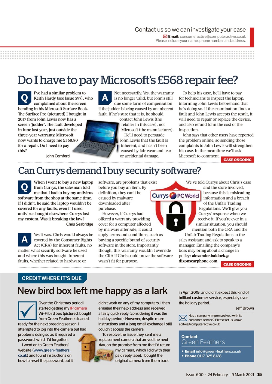 Computer Active Preview Pages