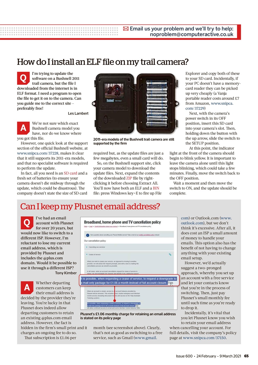 Computer Active Preview Pages