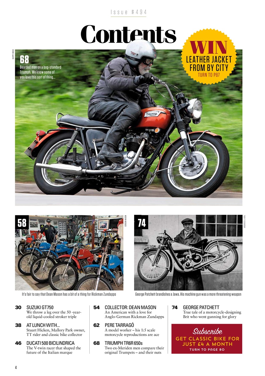 Classic Bike Preview Pages