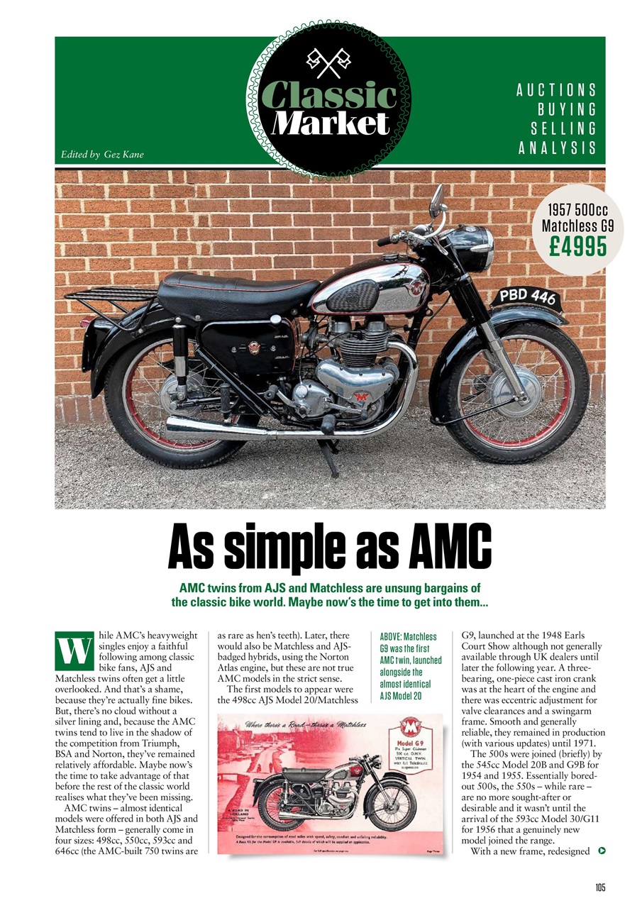 Classic Bike Preview Pages