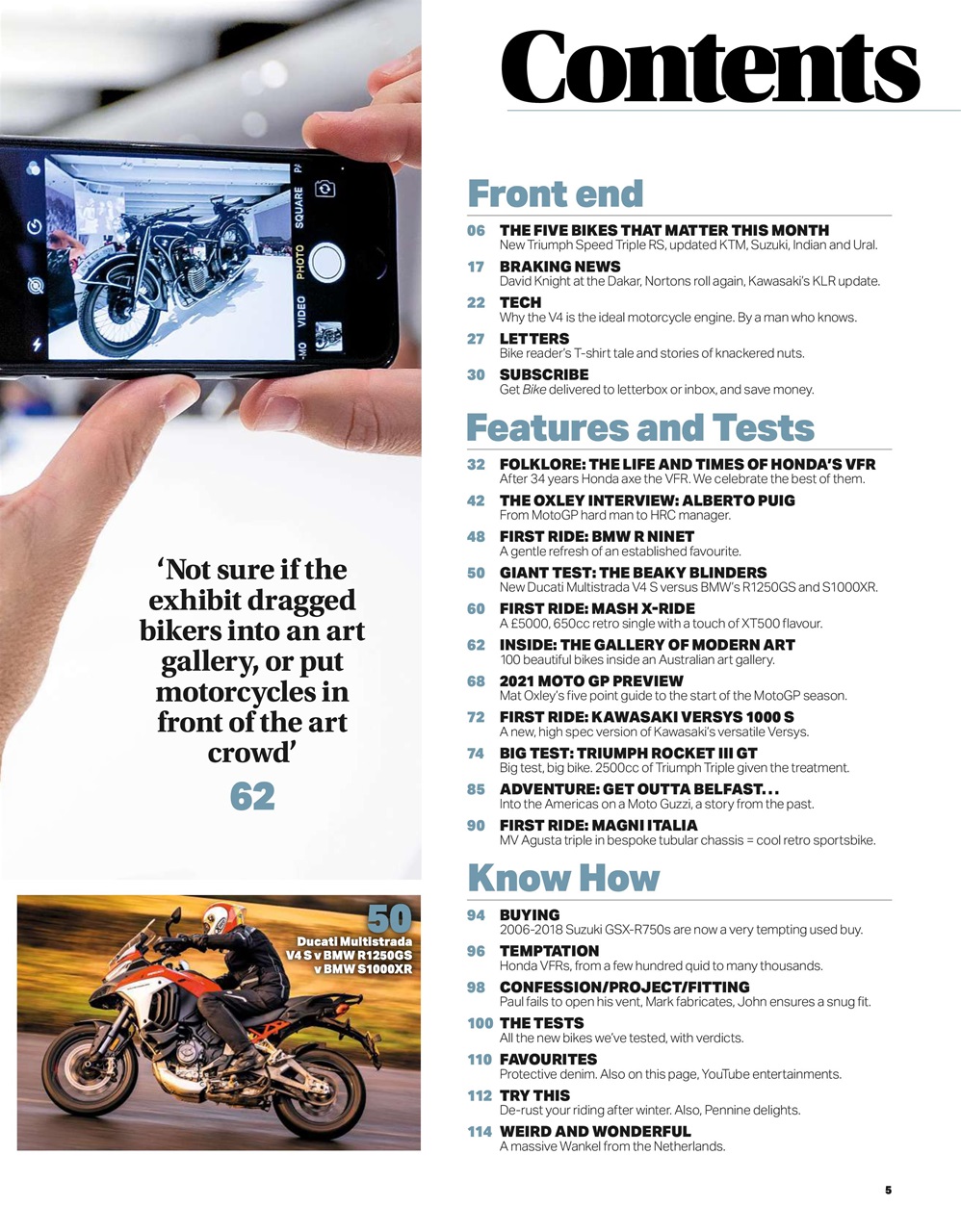 Bike Preview Pages