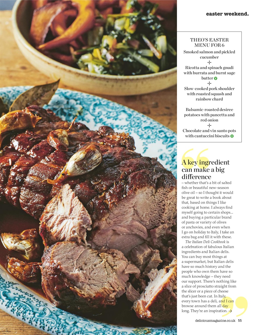 delicious. Magazine Preview Pages