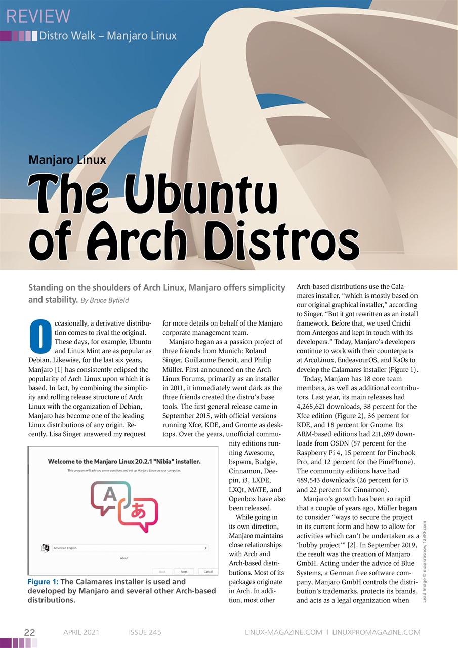 Linux Magazine Preview Pages