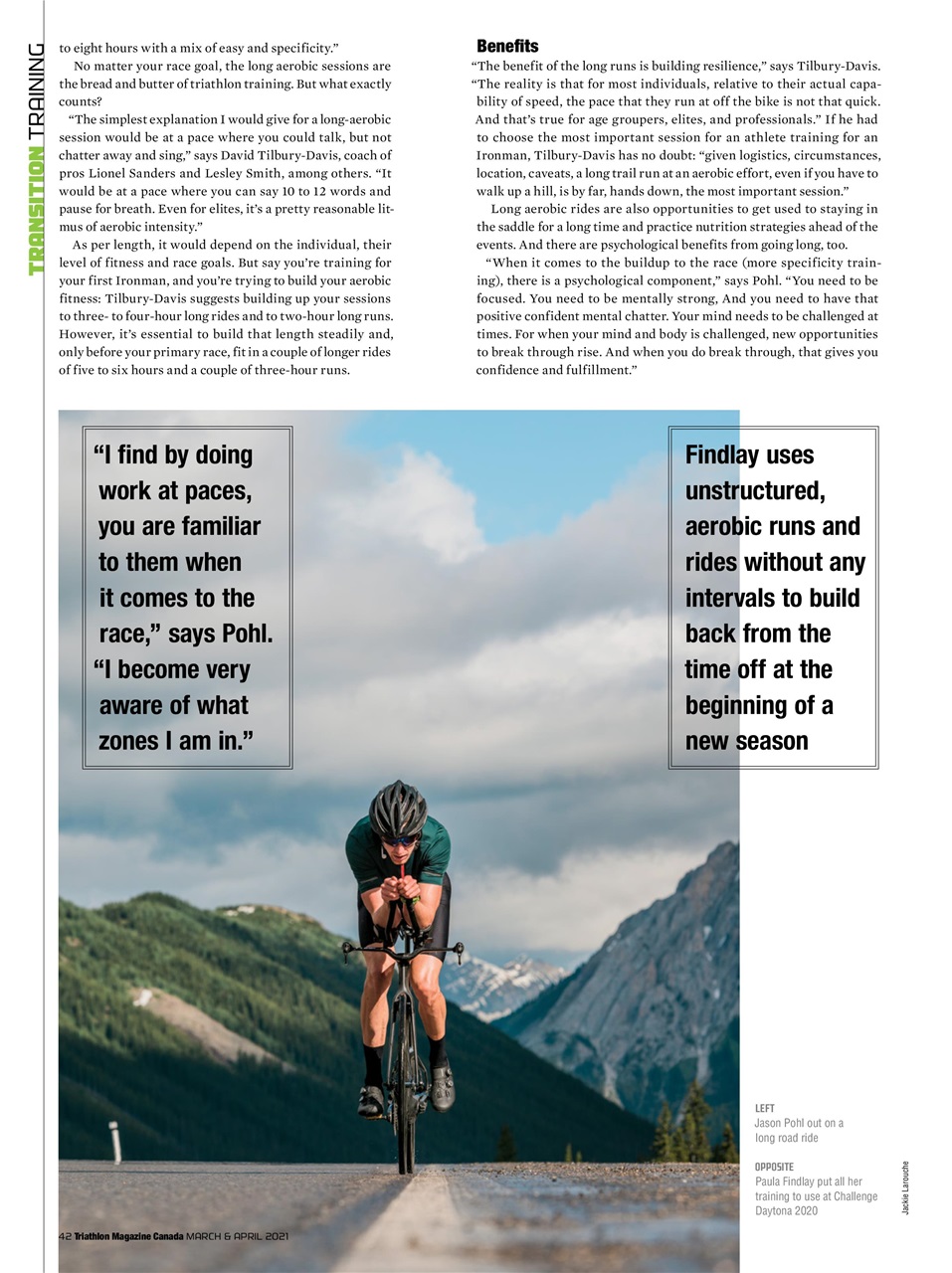 Triathlon Magazine Canada Preview Pages