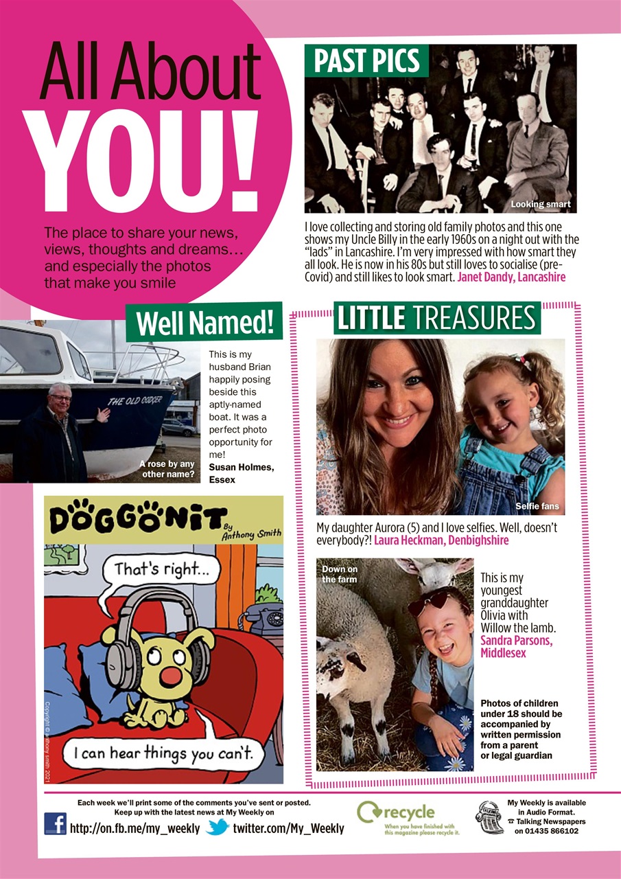 My Weekly Preview Pages