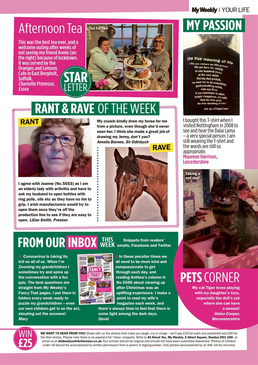 My Weekly Preview Pages