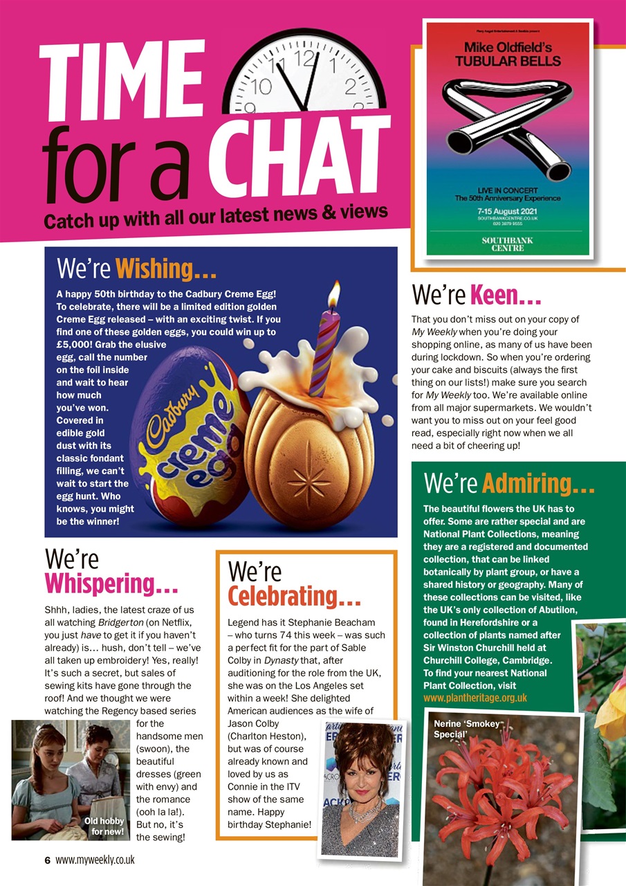 My Weekly Preview Pages