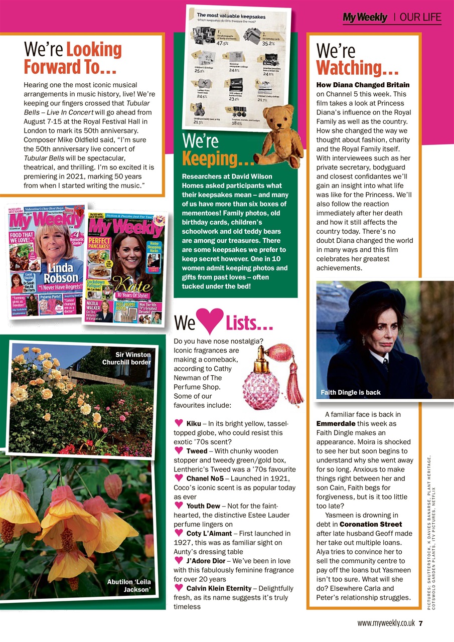 My Weekly Preview Pages