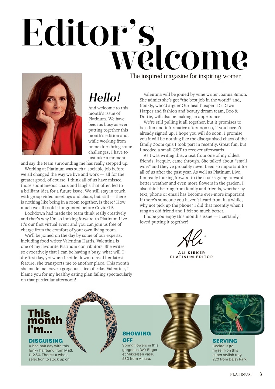 Platinum Preview Pages