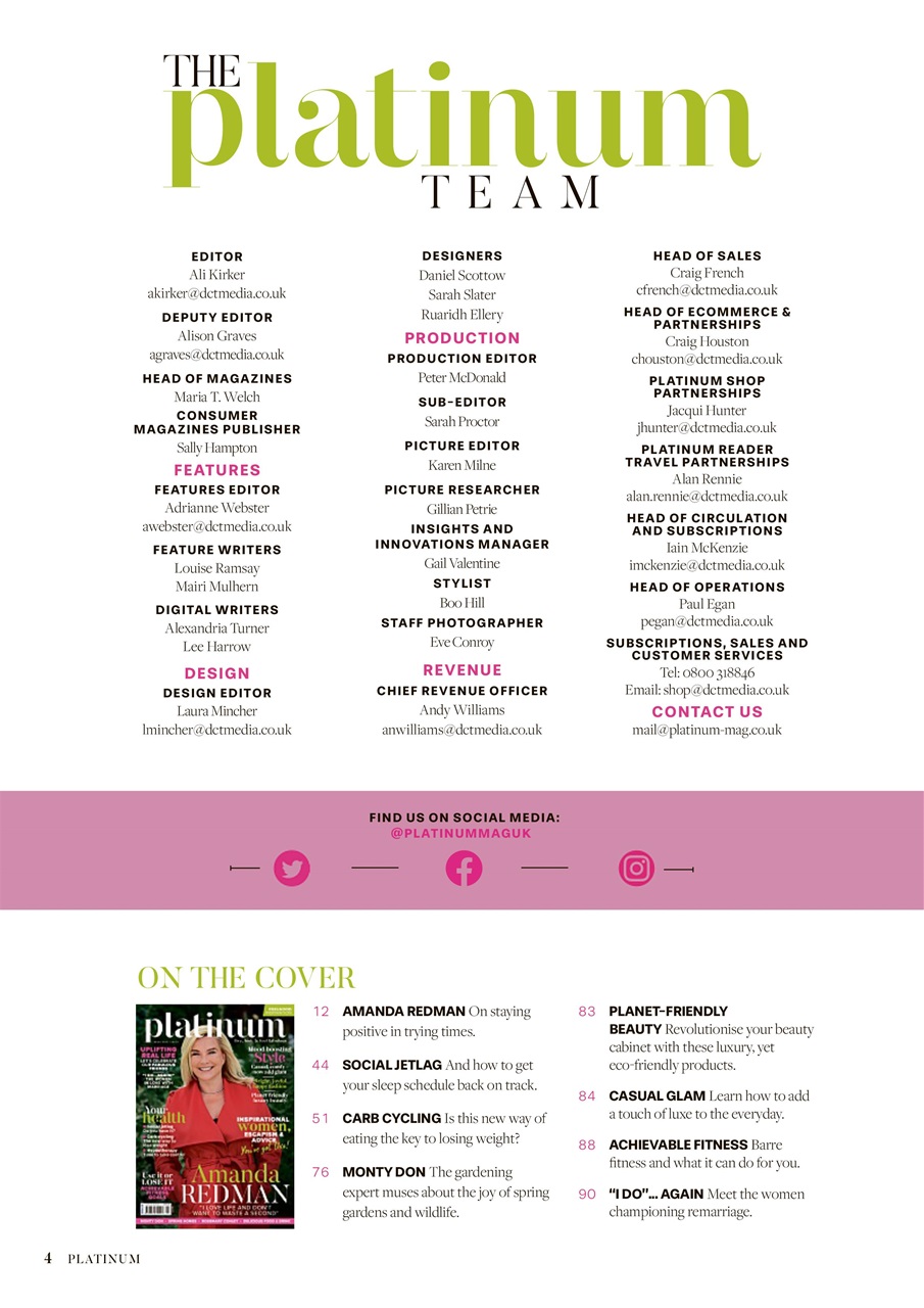 Platinum Preview Pages