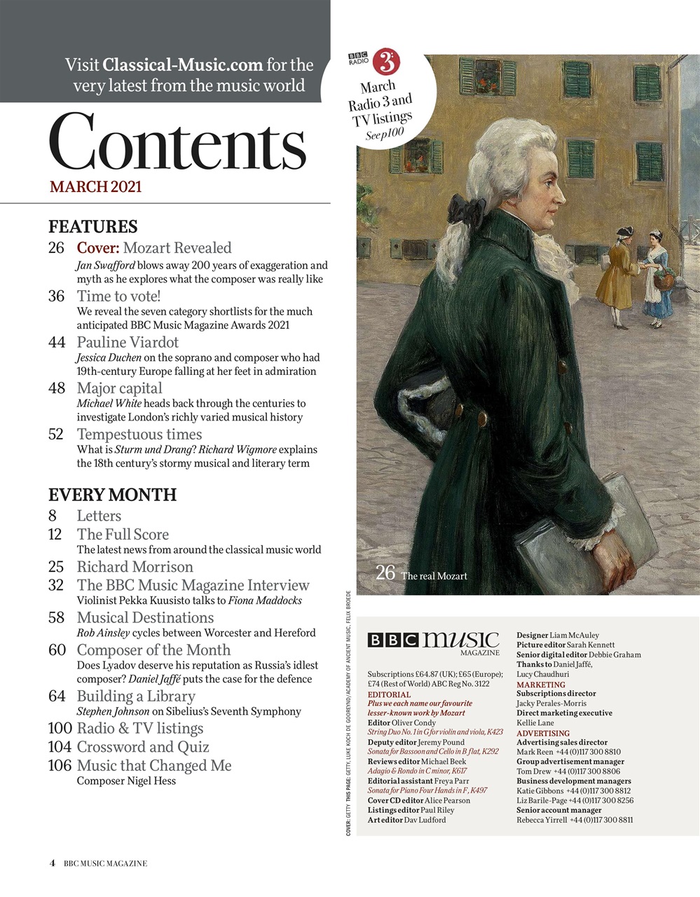 BBC Music Magazine Preview Pages
